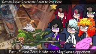 Demon slayer Characters Plus Yoriichi React to One piece.         Part 3