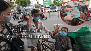 Niềm vui lớn Ngày Tết Đoan Ngọ của Ông lão Con lai Mỹ đẩy vợ trên xe ba gác đi nhặt rác ở Sài Gòn