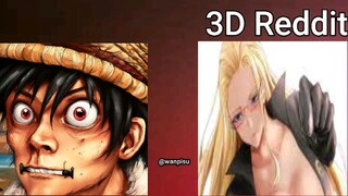 Anime VS Reddit One Piece Reaction