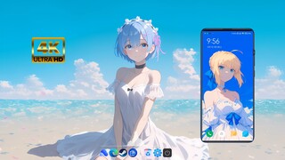 《Wallpaper》五款令人惊艳的壁纸（蕾姆、吾王、银花）