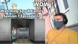 first time watching spy x family S01 ep 12 l #spyxfamily reaction l #anime l #animereaction