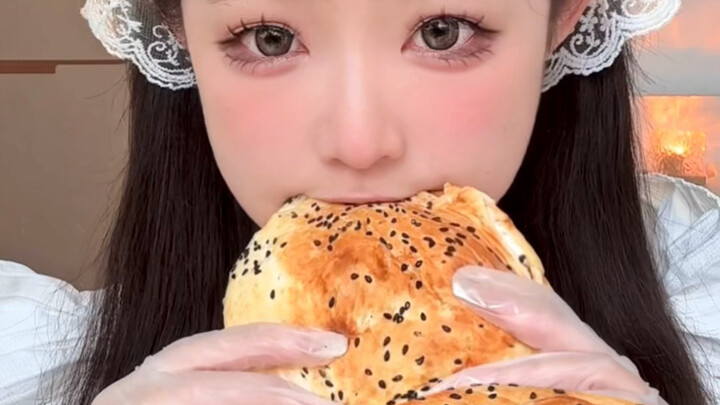 Hamburger and fried chicken happy session