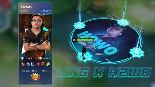 LING x H2WO SKIN 43-0-1 KDA IN RANK