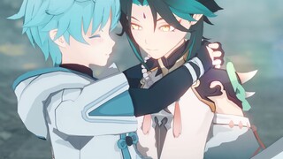 【原神MMD】就算回忆会褪色，也想沉浸在对你的迷恋中【魈重】