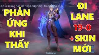 Phản ứng của 2 team khi thấy Quillen Nghịch thiên long đế đi top hủy diệt team bạn 19-0