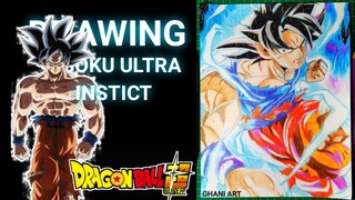 Drawing Goku Ultra Insting