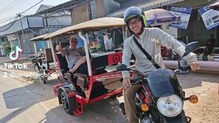 Tuk Tuk Driver In Siem Reap City