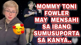 MOMMY TONI  FOWLER MAY MENSAHI  SA IBANG  SUMUSUPORTA SA KANYA AT SA BUONG PAMILYA❤🥰 .