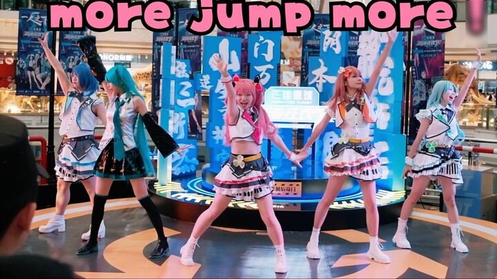 【aw dance group】five people more jump more! vitality max!