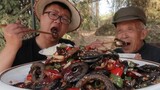 Countryside Recipe & Mukbang | Dry Pot Panlong Swamp Eels (Mala)