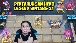 THARZ 3 ALL HERO LEGENDS! Pertarungan TERSERU 2 Streamer Tiktok Top Global | Magic Chess Indonesia