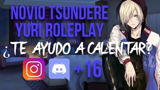 Novio tsundere ¿te ayudo a calentar?/Yuri ASMR/Anime ASMR/Novio tsundere ASMR /Novio Roleplay