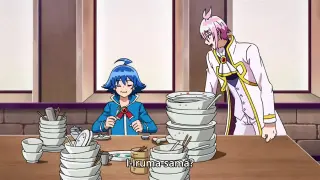 Iruma-kun eats a lot | Mairimashita Iruma-kun