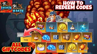 OP Awaken All 5 Giftcode - How to Redeem Code // OP Awaken Free Code