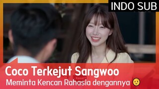 Coco Terkejut Sangwoo Meminta Kencan Rahasia dengannya 🤨 #EXchange 🇮🇩INDOSUB🇮🇩