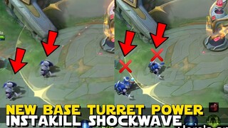 NEW TURRET INSTAKILL ABILITY! | NEW FEATURE INSTANTLY KILLS MINIONS INSIDE TURRET RANGE | MLBB NEWS