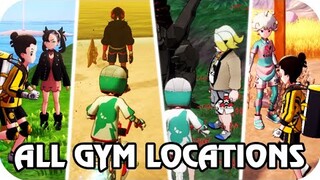 Pokémon Sword & Shield DLC : All Gym Leaders Locations (HQ)