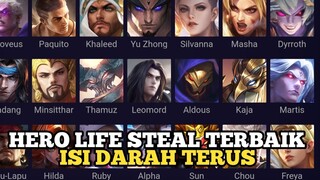 REKOMENDASI HERO LIFE STEAL TERBAIK OP DI SEASON 27 - MOBILE LEGENDS