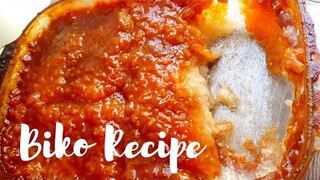 BATANGAS BIKO RECIPE | BIBINGKA MALAGKIT | GLUTINOUS RICE RECIPE