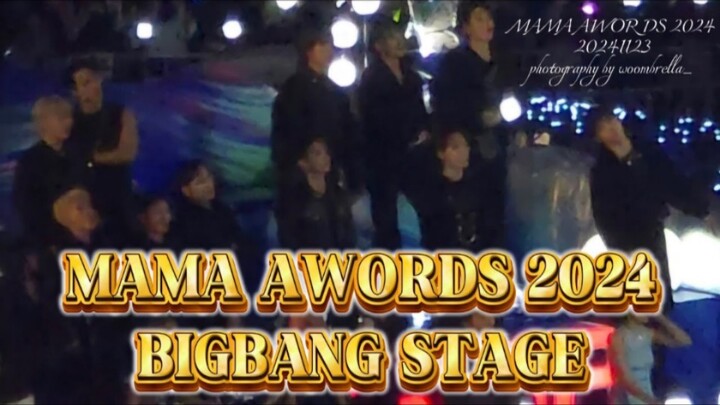 【SEVENTEEN】รีแอ็กชันต่อวง BIGBANG ตลอดทั้งงาน @2024MAMA