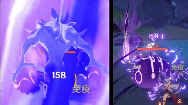 Comparing the attack speed between Sino and Lei Ze, Sino is stunned