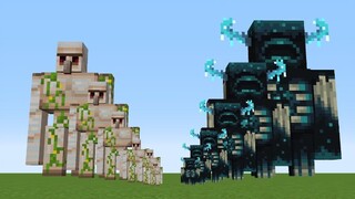 Iron Golem VS Sound Guard