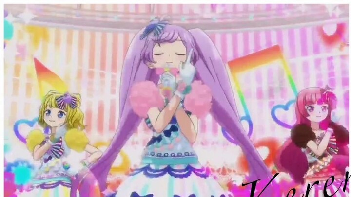 [Satu orang, tiga pertempuran, tidak ada revisi, sampul] happyぱlucky Pripara Wonderful Paradise Seri