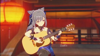 Permainan Cinta Gitar Keqing