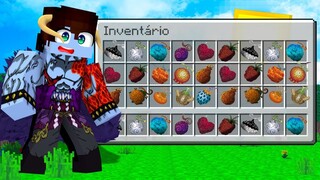 QUEM CONSEGUIR A MELHOR FRUTA VENCE em ONE PIECE 𝗡𝗢  Minecraft Pocket Edition ‹ Ine ›