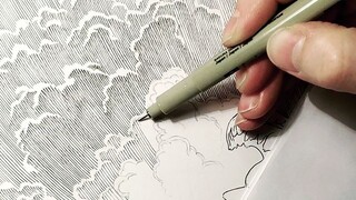 The lines are arranged in a magical way, and the whole process is high energy!
