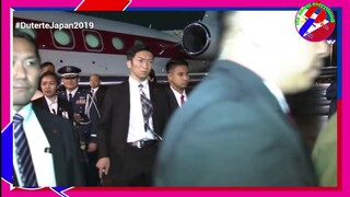 President Duterte Arrival at the Haneda International Airport