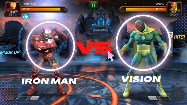 Iron Man VS. Vision | MARVEL CONTEST OF CHAMPIONS