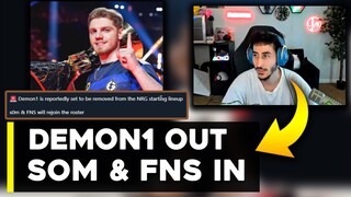 Subroza Reacts Som & FNS Rejoining NRG Roster(Demon1 Benched)