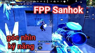 PUBG Mobile - Thử Thách Bật FPP Của TPP Solo Squad Map Sanhok Khi Gặp Toàn Pro Team