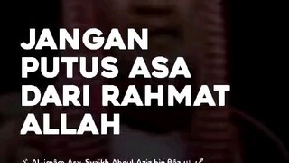 jangan putus asa dari rahmat Allah