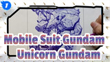 [Mobile Suit Gundam] Self-Drawn Unicorn Gundam_1