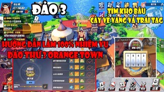 One Piece Fighting Path - Cách Khám Phá 100% Nhiệm Vụ ĐẢO Thứ 3 ORANGE TOWN | TÌM BẢN ĐỒ KHO BÁU