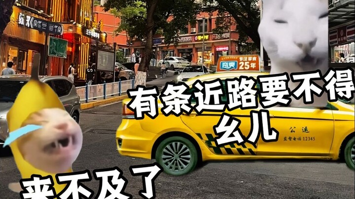 When you hail a taxi in Chongqing