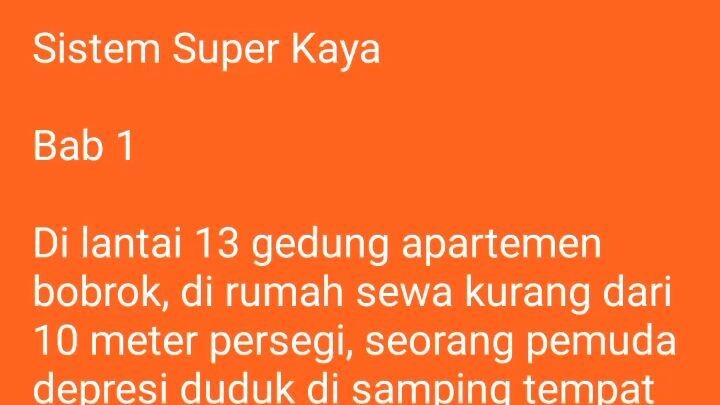 Sistem Super Kaya 1-5
