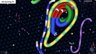 Slither.io 1 Pro Tiny Snake vs Giant Troll Snakes Epic Slitherio Gameplay 2