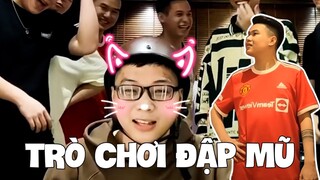 (REACTION) Cách mà Anh Tú phá đảo trò chơi đập mũ Bô Béo đánh a khôi dật nảy người