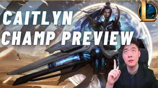 CAITLYN CHAMPION PREVIEW - Skills, ekspetasi di Wildrift (CHAMPION BARU NEXT PATCH???) - wild rift