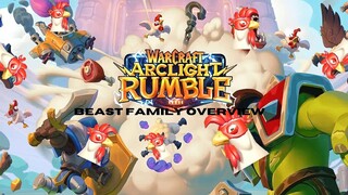 Warcraft Arclight Rumble Beast Family Overview