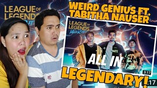 ALL IN - Weird Genius Ft. Tabitha Nauser | League of Legends | Wild Rift | Filipino Couple Reaction