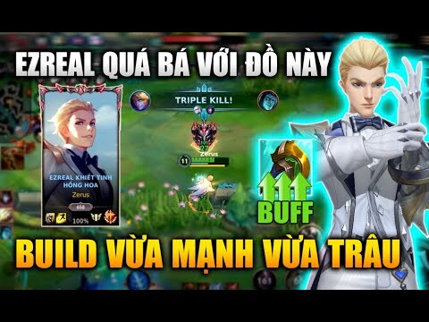 [LMHT Tốc Chiến] Ezreal Búa Rìu + Quyền Trượng Ác Thần Build Đồ Toàn Diện