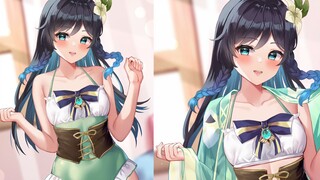 [Genshin Impact Gender Change] What if Wendy became a girl~