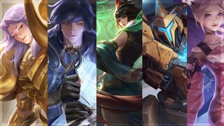 BEST KING OF GLORY SKINS Comparison to AoV l Arena of Valor l  l RoV  LiênQuânMobile l 傳說對決 l PART 2