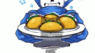 【Undertale Comics/Evil Bones Sand Sculpture Daily】Long live Chickens!