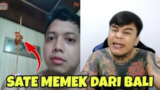 GOGO SINAGA HAMPIR MARAH DENGAR NAMA SATE MEMEK DARI BALI - PRANK OME TV