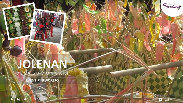 Jolenan Desa Sumongari : Tradisi Budaya Berusia Ratusan Tahun di Kabupaten Purworejo